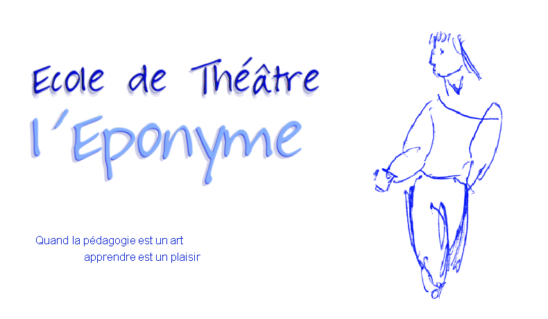 Logo ecole theatre eponyme