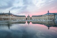 Bordeaux, Place historique, Paysage urbain, ville Place de la Bourse Bordeaux