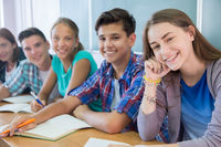 futurs étudiant dans une salle de classe