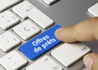 Touche de clavier prêts Les prêts étudiants