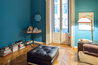 Salon bleu Trouver un logement temporaire